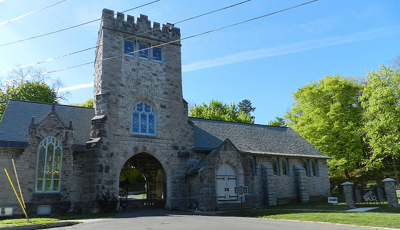 Fort Hill Cemetery Office and Bradley Chapel